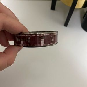Vintage wide Hermès Enamel bangle